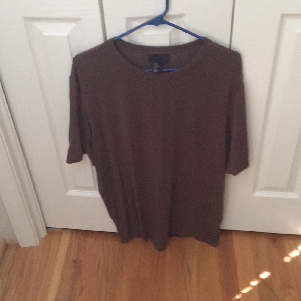 Men’s M H& M Brown Tee